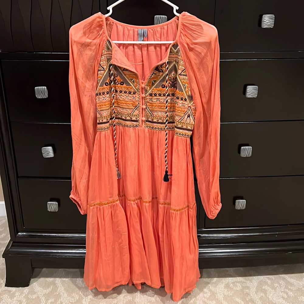 Shimmer mini dress